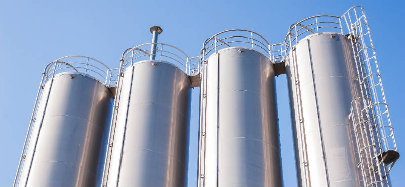 Silos with Thames Side load cells